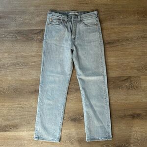 Levi’s women’s grey wash jeans
